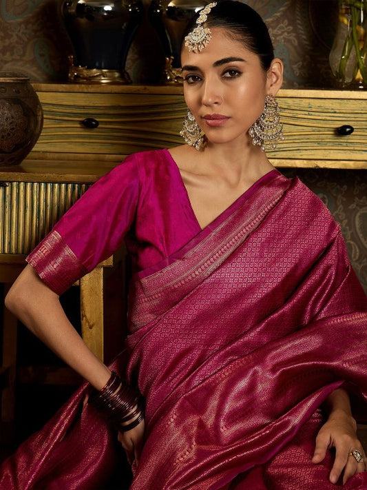 Woven Design Banarasi Saree