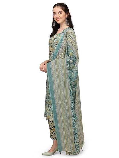 arriva fab Women Cotton Blend Straight Kurta