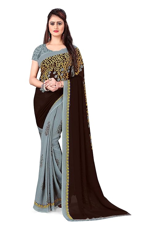 Anand Sarees Women's Georgette Saree