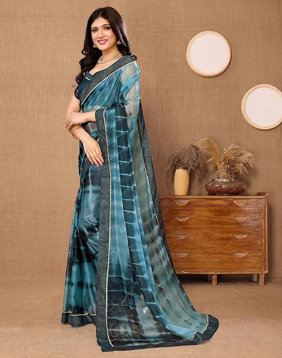 Yashika Lycra Blend Womens Saree