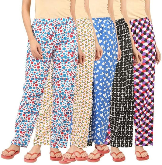 Womens Track Pant Lower Cotton Printed Payjama