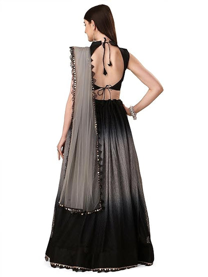 Women's Rasal Net Padding Designer Lehenga Choli