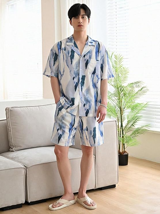 DHRUVI TRENDZ Men Pajama Set