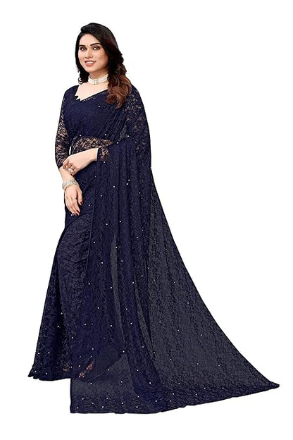 Women Net Standard Length Saree