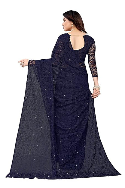 Women Net Standard Length Saree