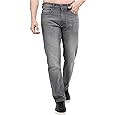 Men Straight Fit Mid-Rise Jeans