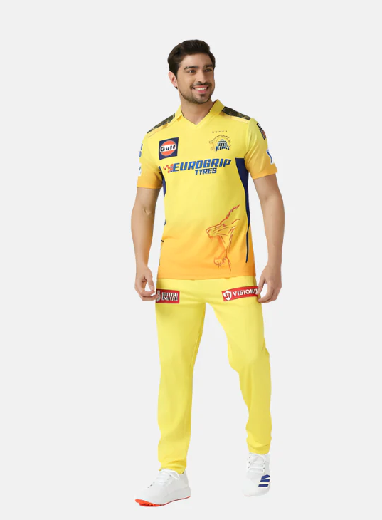 DHONI 7 OFFICIAL MATCH JERSEY HALF SLEEVE