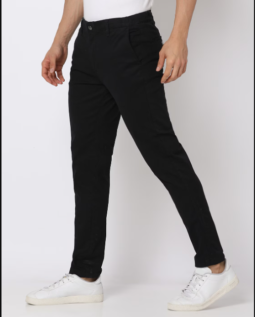 NETPLAY Men Flat-Front Trousers