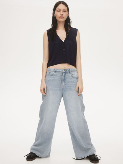 Baggy Wide Low Jeans