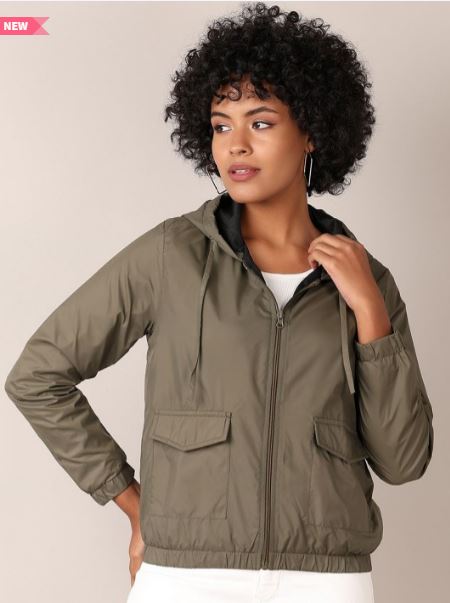 Full Sleeve Solid Women Jacket