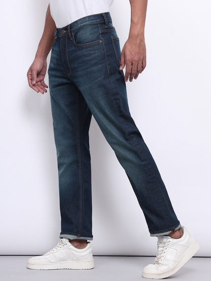 Men Rodeo Straight Fit Light Fade Clean Look Stretchable Jeans