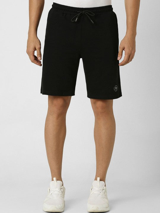 Men Mid-Rise Regular Fit Sports Shorts