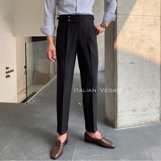 Italian Vega Signature Buttoned Gurkha Pants