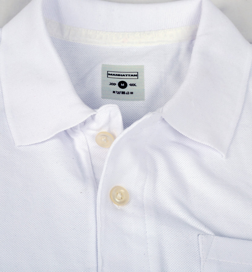 Pure Cotton Polo Pocket T shirts