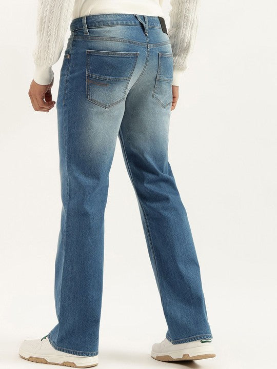 Men Bootcut Heavy Fade Jeans