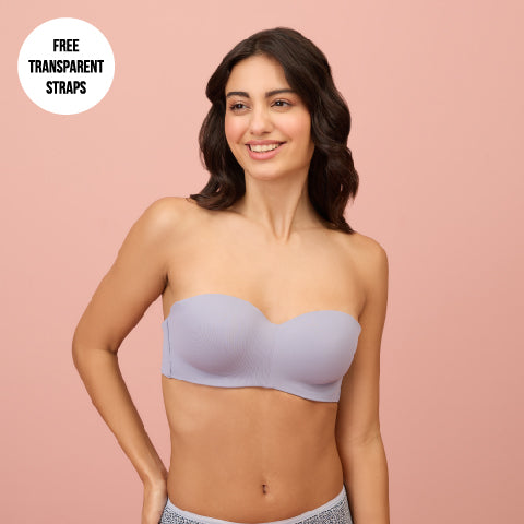 The Ultimate Strapless Bra - Light Blue NYB027