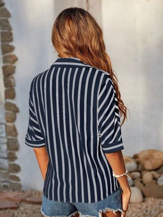 Women Comfort Opaque Striped Casual Shirt