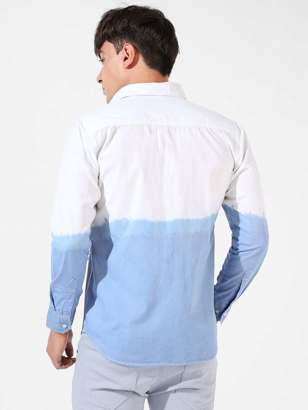 Contrast Ombre Shirt