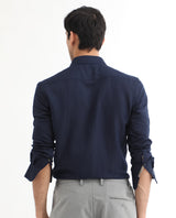 INVISIBLE PLACKET SOLID SHIRT