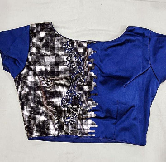 Party Wear Blue Blouse