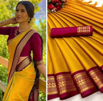 Wonderful Aura Silk Beautiful Sarees