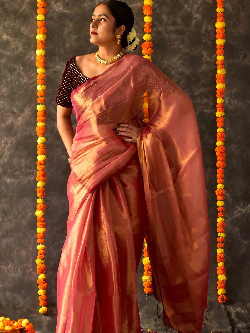 Gulabo - Tissue Saree