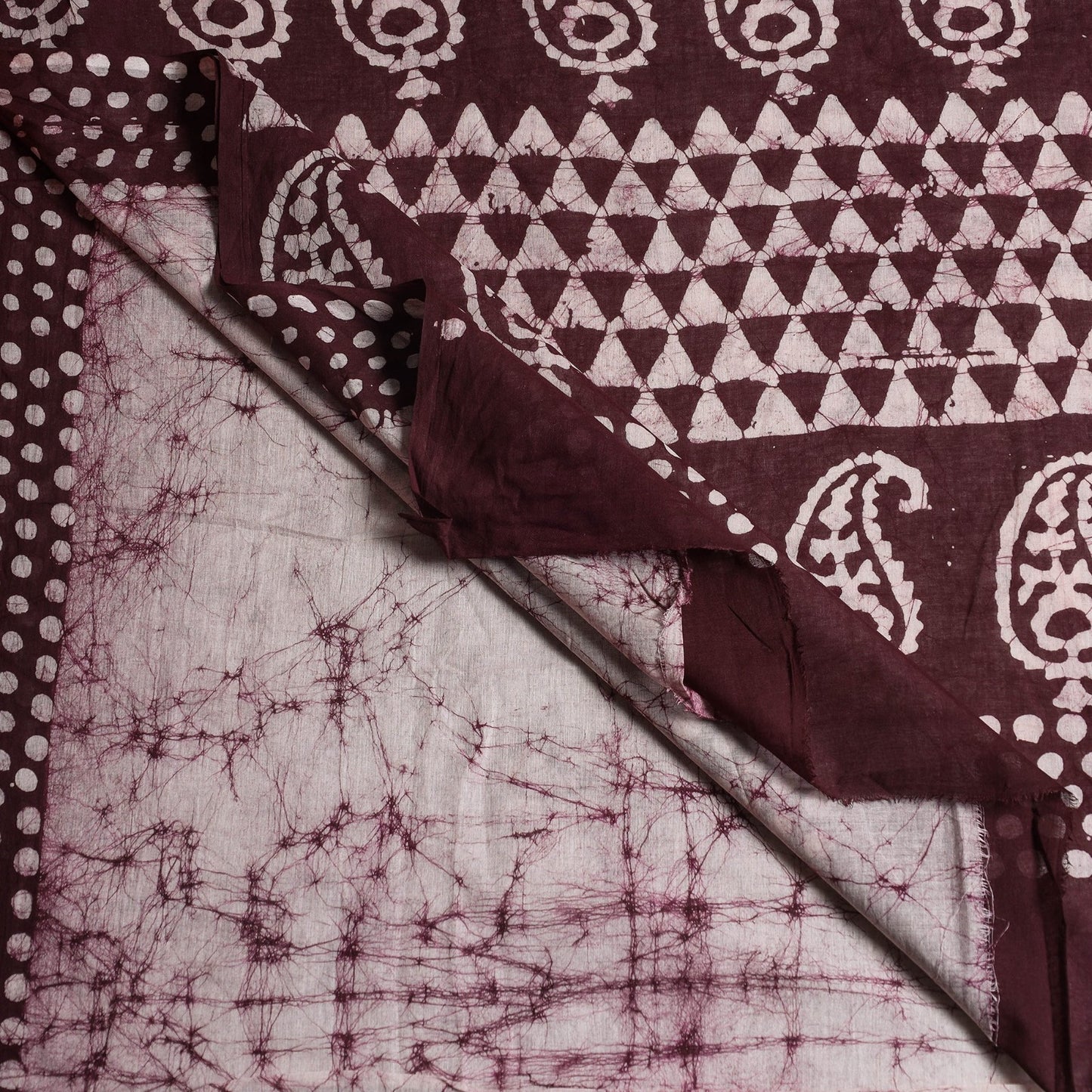 Hand Batik Printed Pure Cotton Saree