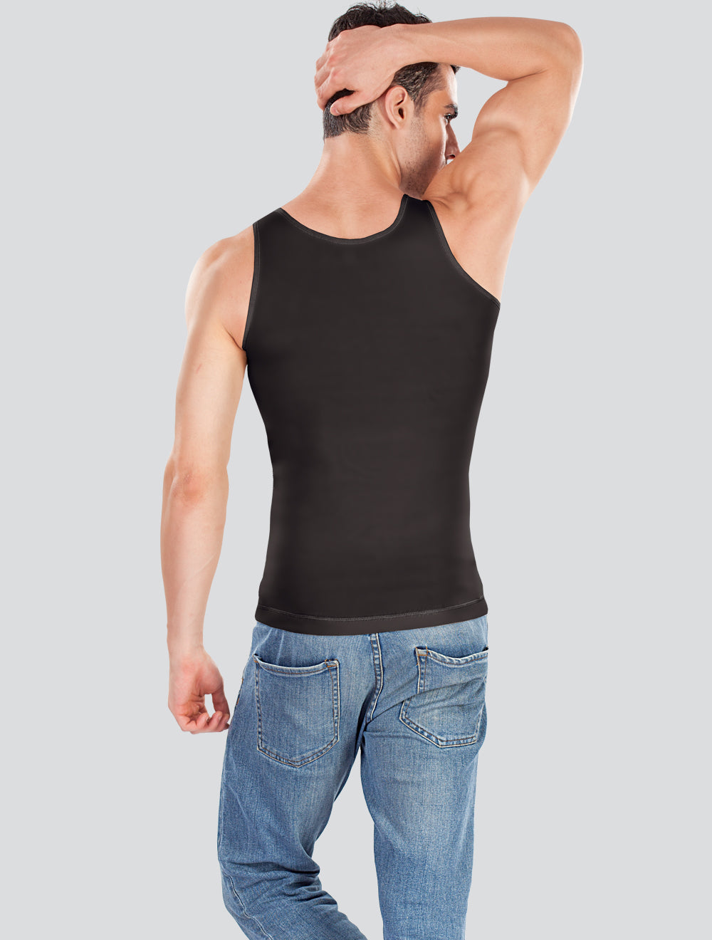 Dermawear Men's Zenrik Everyday Abdomen and Chest Shapewear vest