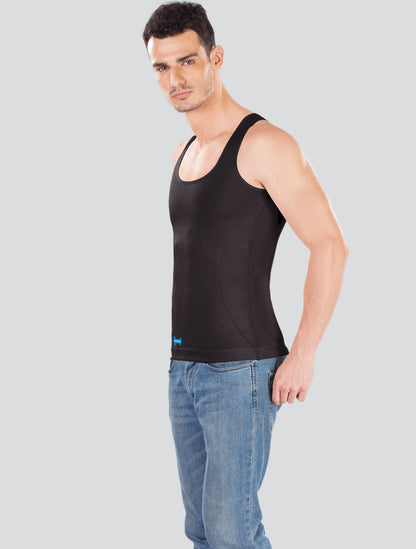 Dermawear Men's Zenrik Everyday Abdomen and Chest Shapewear vest