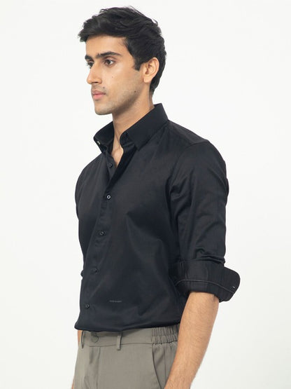 Rare Rabbit Mens Comor Slim Fit Cotton Shirt