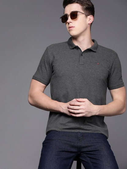 Polo Collar Regular-Fit T-shirt