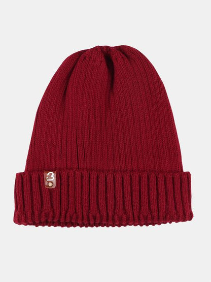 Maroon Winter Beanie Cap