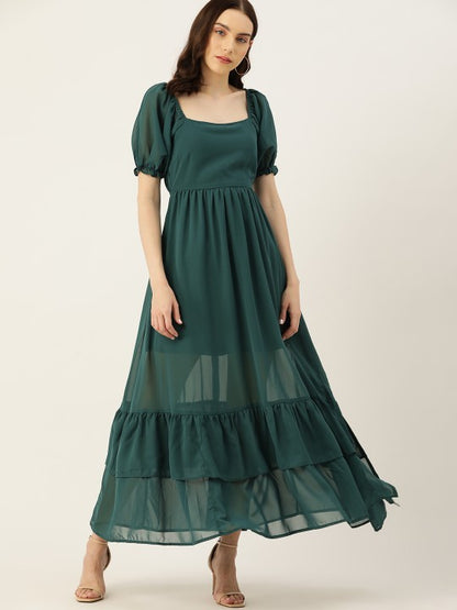 Ruffle Maxi Dress