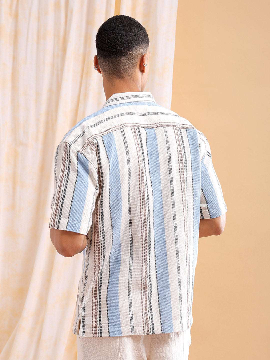 Men Striped Shirt