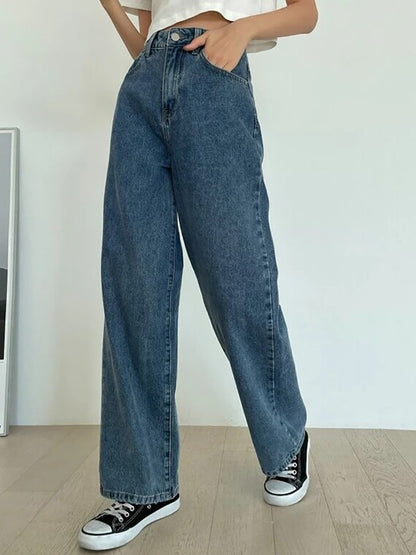 Women Mid-Rise Loose Boyfriend Fit Stretchable Jeans