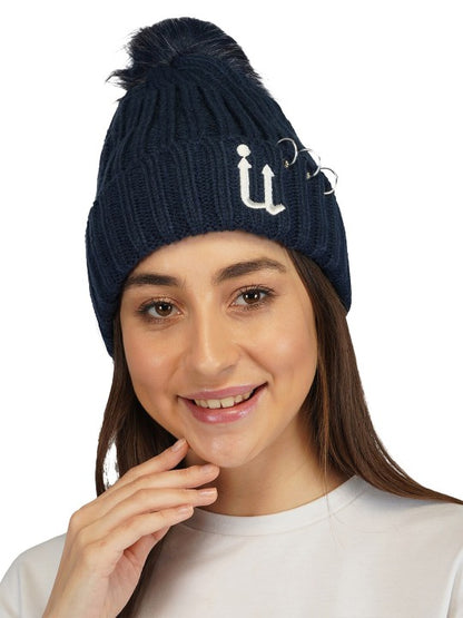 Women Woolen Winter Beanie Caps