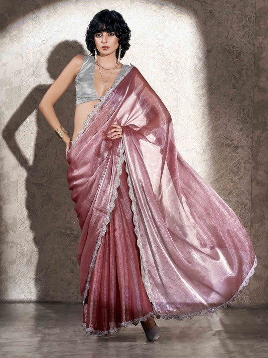 Embellished Zari Saree