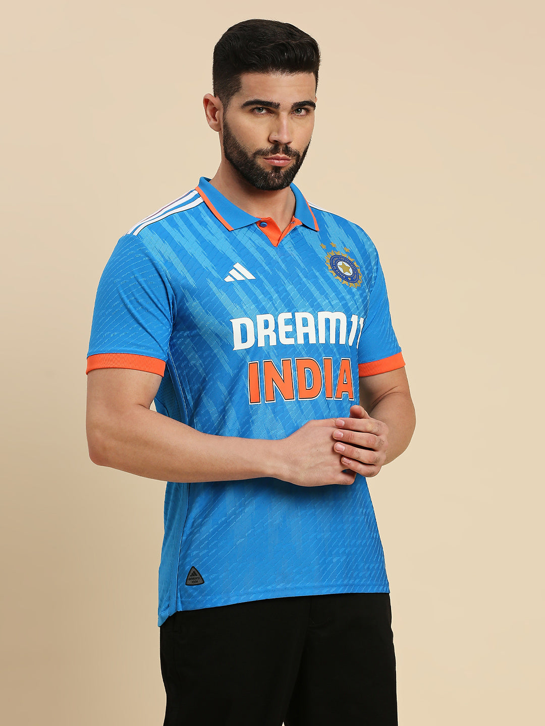 Official Adidas Team India Cricket ODI Player Jersey for Men