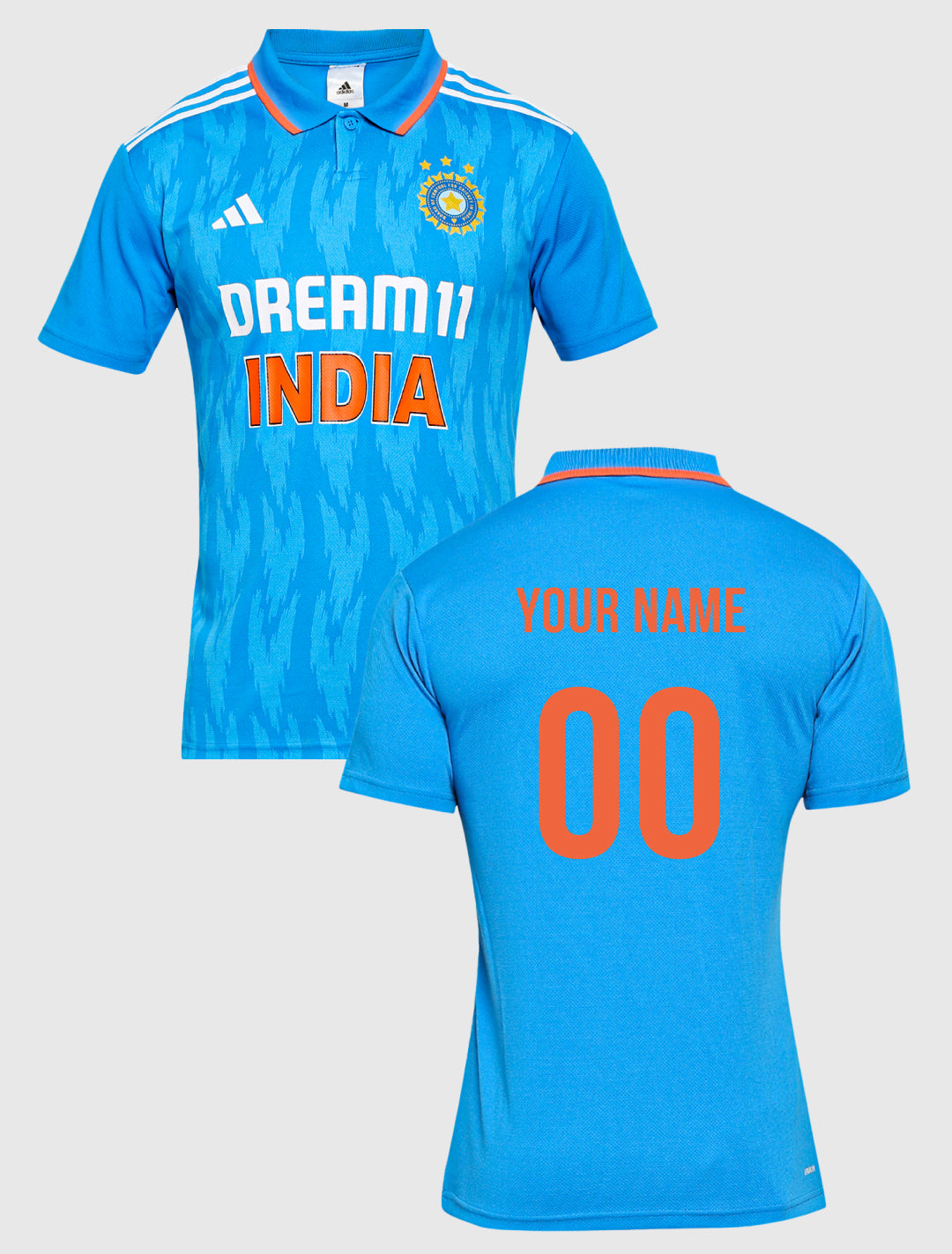 Official Adidas Team India Cricket ODI Player Jersey for Men