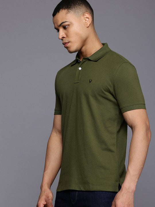 Men Polo Collar T-shirt