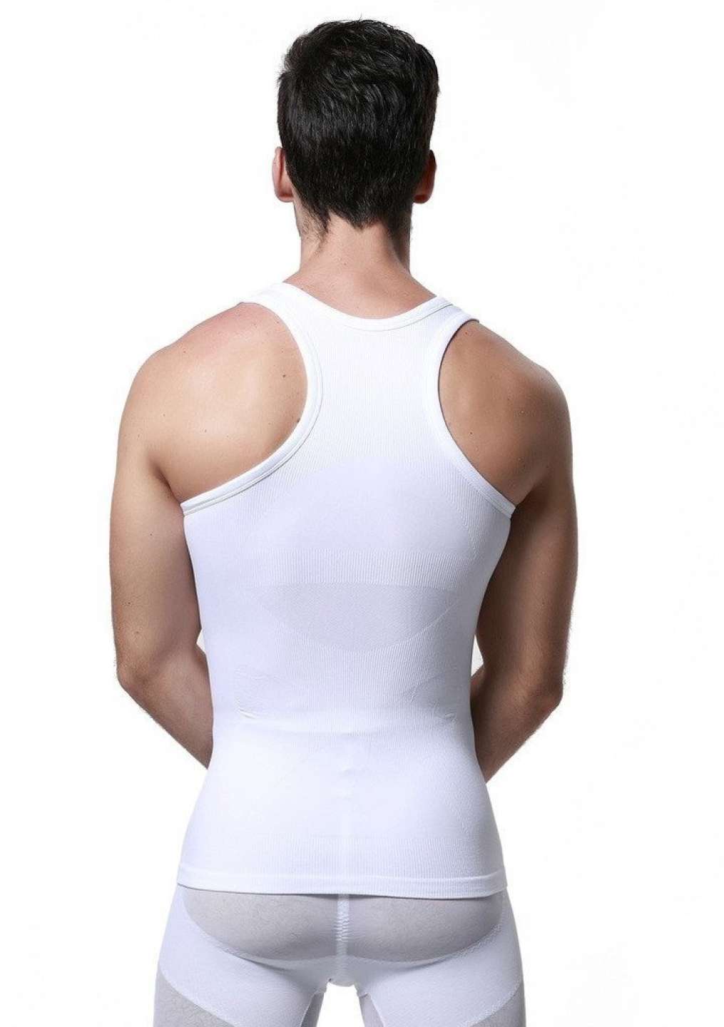 Olivio Tummy Tucker Vest Slimming Body Shaper Abs Abdomen Men Shapewear