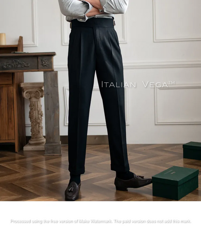 Italian Vega Signature Buttoned Gurkha Pants