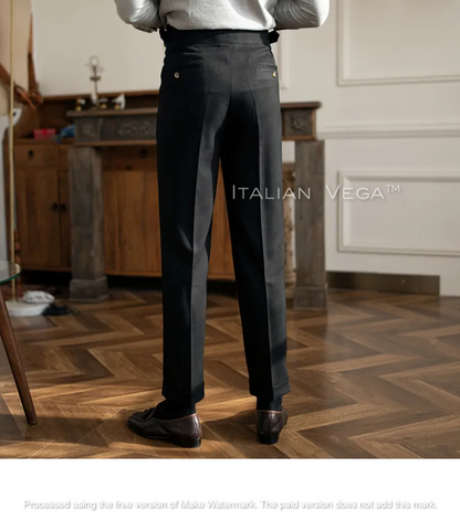 Italian Vega Signature Buttoned Gurkha Pants