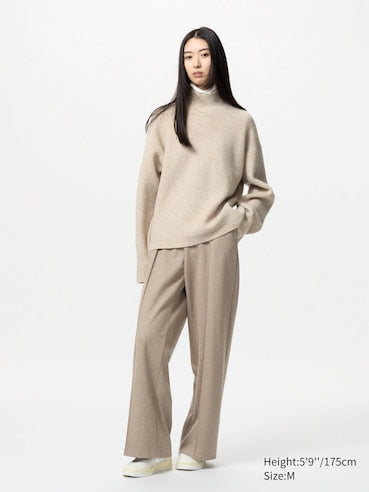 Uniqlo Souffle Yarn High Neck Sweater