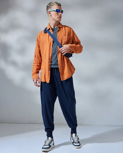 Men's Oversized Joggers At NykaaMan