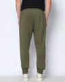 Men's Olive Oversized Joggers