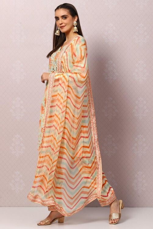 VISCOSE STRAIGHT KURTA SALWAR PANTS SUIT SET