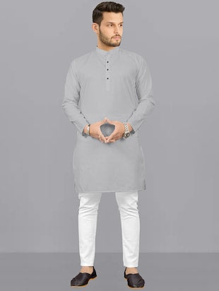 Pack Of 2 Solid Kurta Pyjama Sets