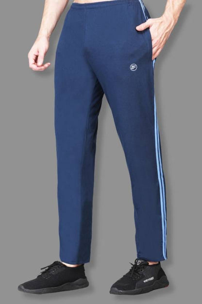 Men Solid Self Design Multicolor Track Pants