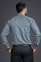 Men Regular Fit Solid Spread Collar Formal Shirt